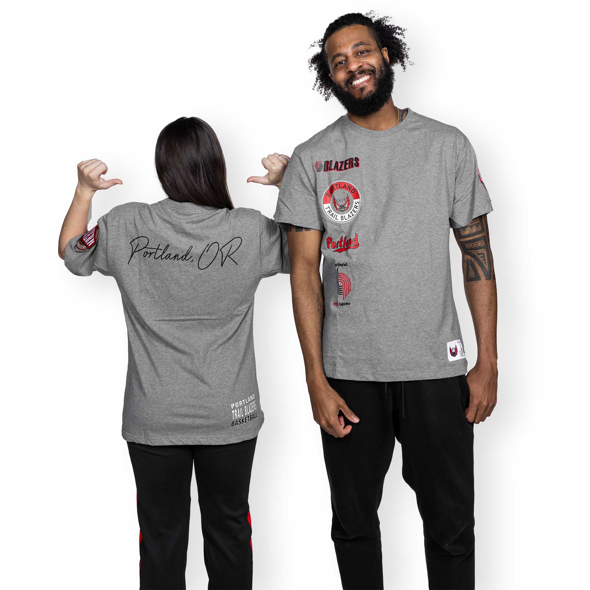 Portland Trail Blazers Mitchell & Ness Cities Collection T - shirt - XS - 