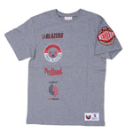 Portland Trail Blazers Mitchell & Ness Cities Collection T - shirt - XS - 