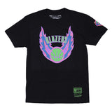 Portland Trail Blazers Mitchell & Ness Color Bomb Black T-shirt - Rip City Clothing
