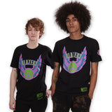 Portland Trail Blazers Mitchell & Ness Color Bomb Black T-shirt - Rip City Clothing