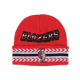 Portland Trail Blazers Mitchell & Ness Game On Cuff Knit Beanie - Rip City Clothing