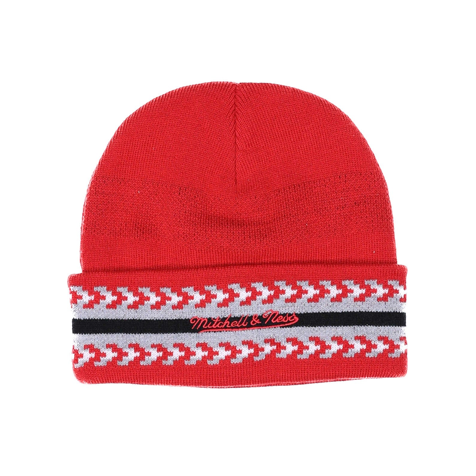 Portland Trail Blazers Mitchell & Ness Game On Cuff Knit Beanie - OSFA - 