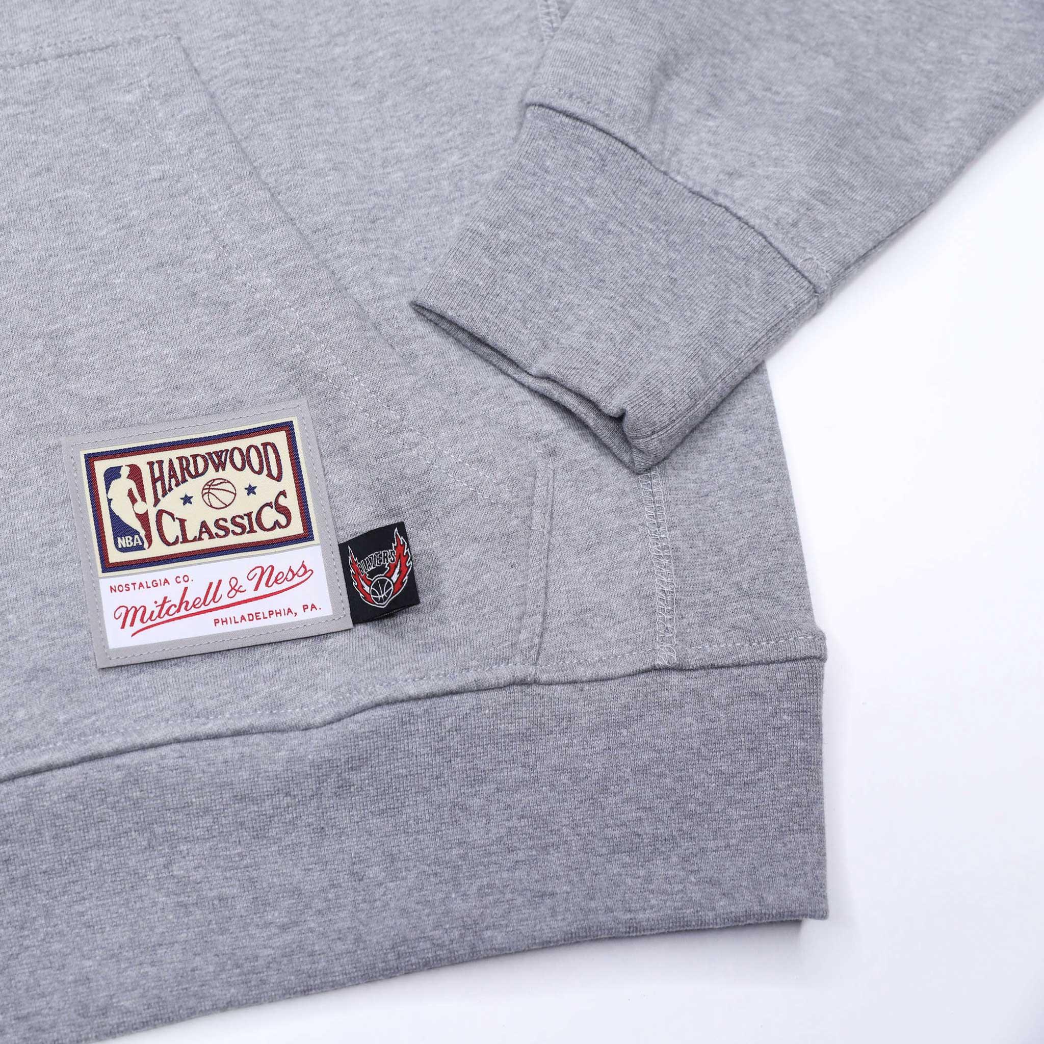 Portland Trail Blazers Mitchell & Ness Ghost Camo Gray Hoodie - Rip City Clothing