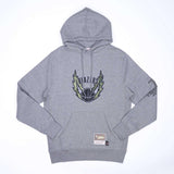 Portland Trail Blazers Mitchell & Ness Ghost Camo Gray Hoodie - Rip City Clothing