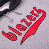 Portland Trail Blazers Mitchell & Ness Post Game Short Sleeve Hoodie - Rip City Clothing