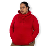Portland Trail Blazers Mitchell & Ness Red Women's Funnel Neck Fleece