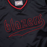 Portland Trail Blazers Mitchell & Ness Sideline Satin Pullover - XS - 