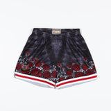 Portland Trail Blazers Mitchell & Ness Women's Energy Psychedelic Shorts - Rip City Clothing