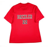 Portland Trail Blazers Mitchell & Ness Women's Red Retro Drexler Tee