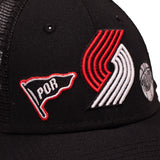 Portland Trail Blazers New Era 9FORTY Infant Fan Cap - 