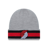 Portland Trail Blazers New Era Banded Knit Beanie - OSFA - 