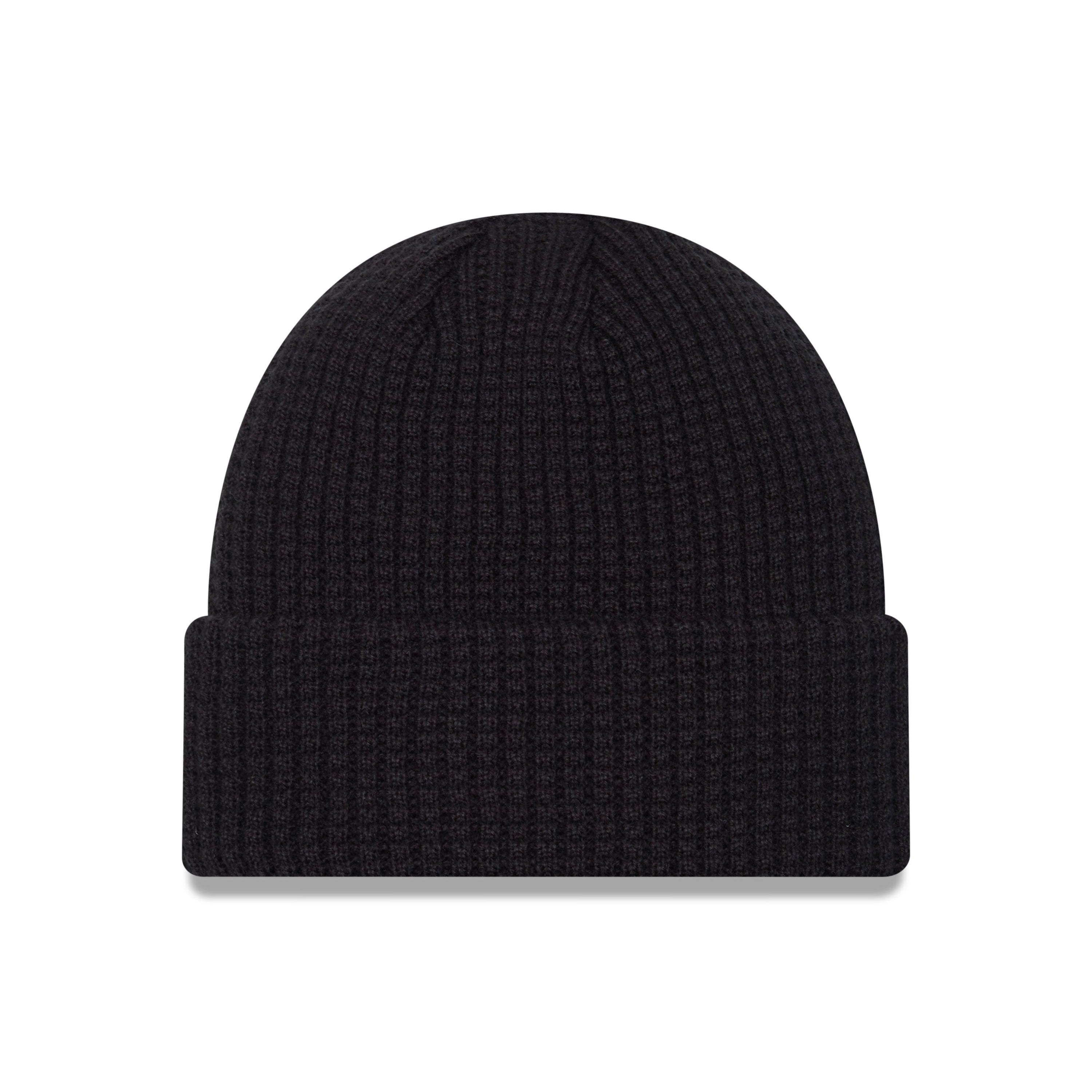 Portland Trail Blazers New Era Black Prime Knit Beanie - OSFA - 