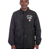Portland Trail Blazers New Era Button Up Jacket