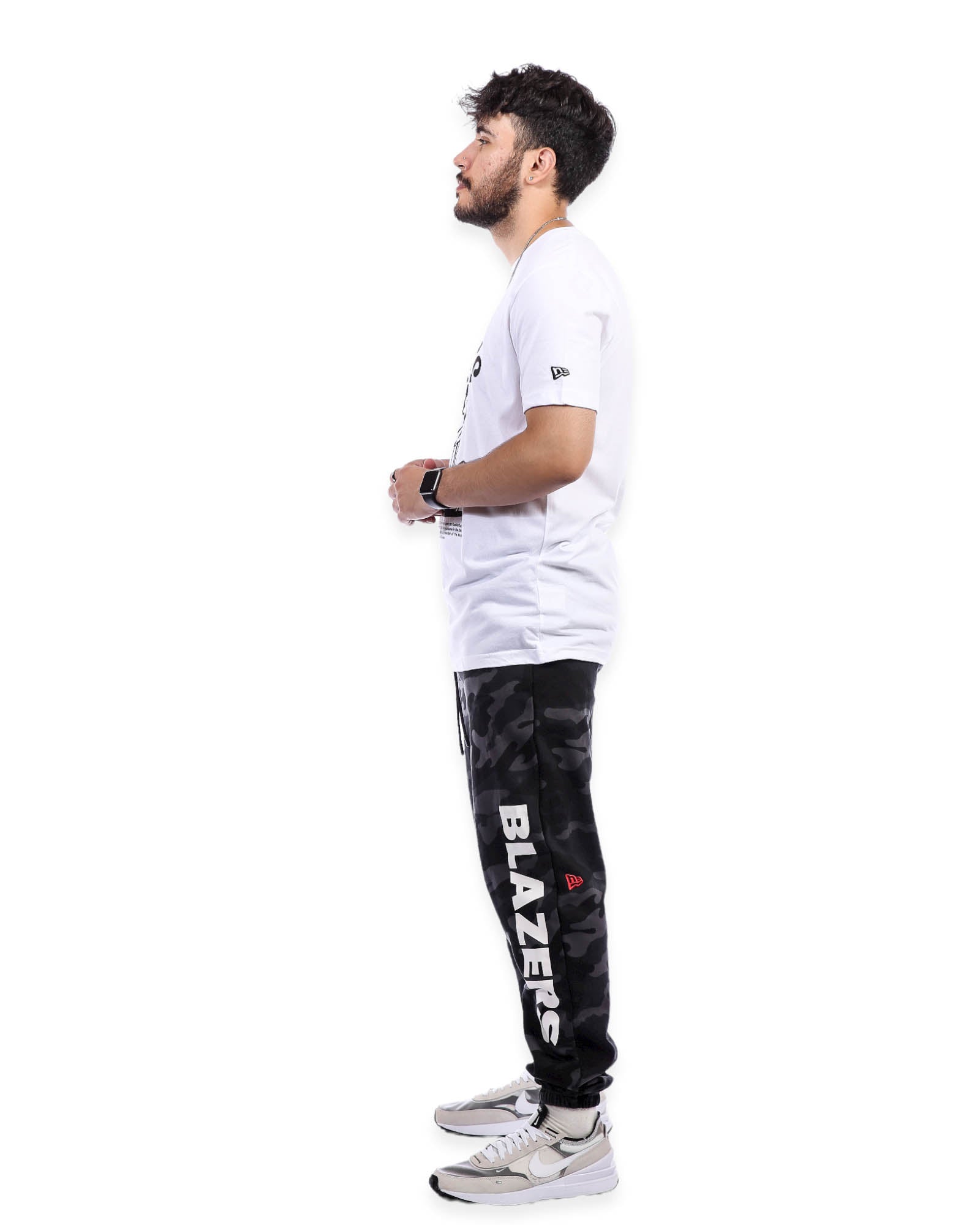 Portland Trail Blazers New Era Camo Sweat Pants - S - 