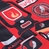 Portland Trail Blazers New Era Camping Essentials Red Crew - Rip City Clothing