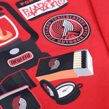 Portland Trail Blazers New Era Camping Essentials Red Crew - Rip City Clothing