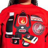 Portland Trail Blazers New Era Camping Essentials Red Crew - Rip City Clothing