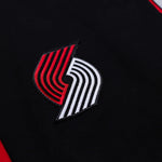 Portland Trail Blazers New Era Color Blocked Logo Letter Sweatshirt - Rip City Clothing