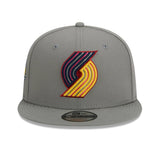 Portland Trail Blazers New Era Color Pop Logo Snapback