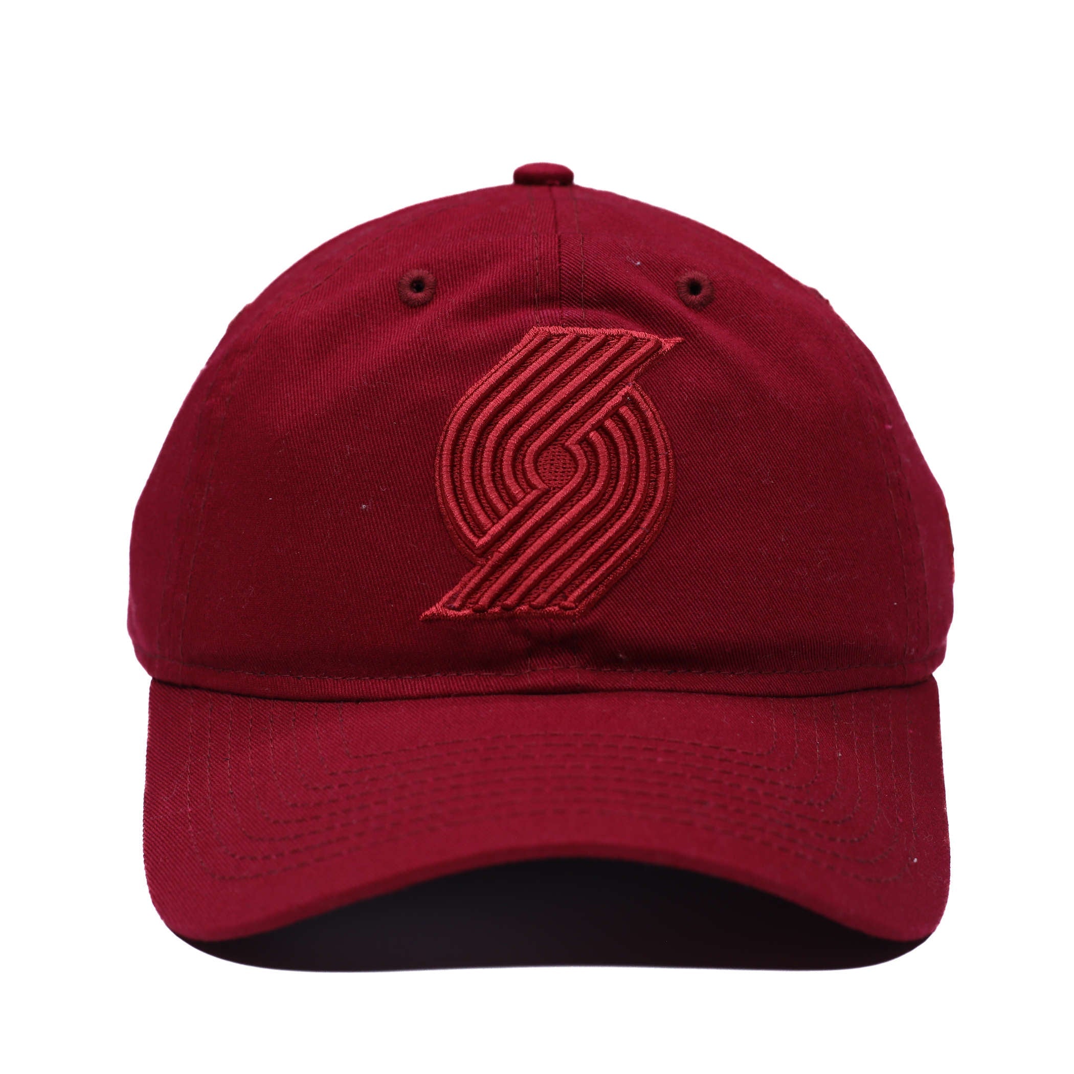 Portland Trail Blazers New Era Color Pop Wine Tonal Dad Cap - OSFM - 