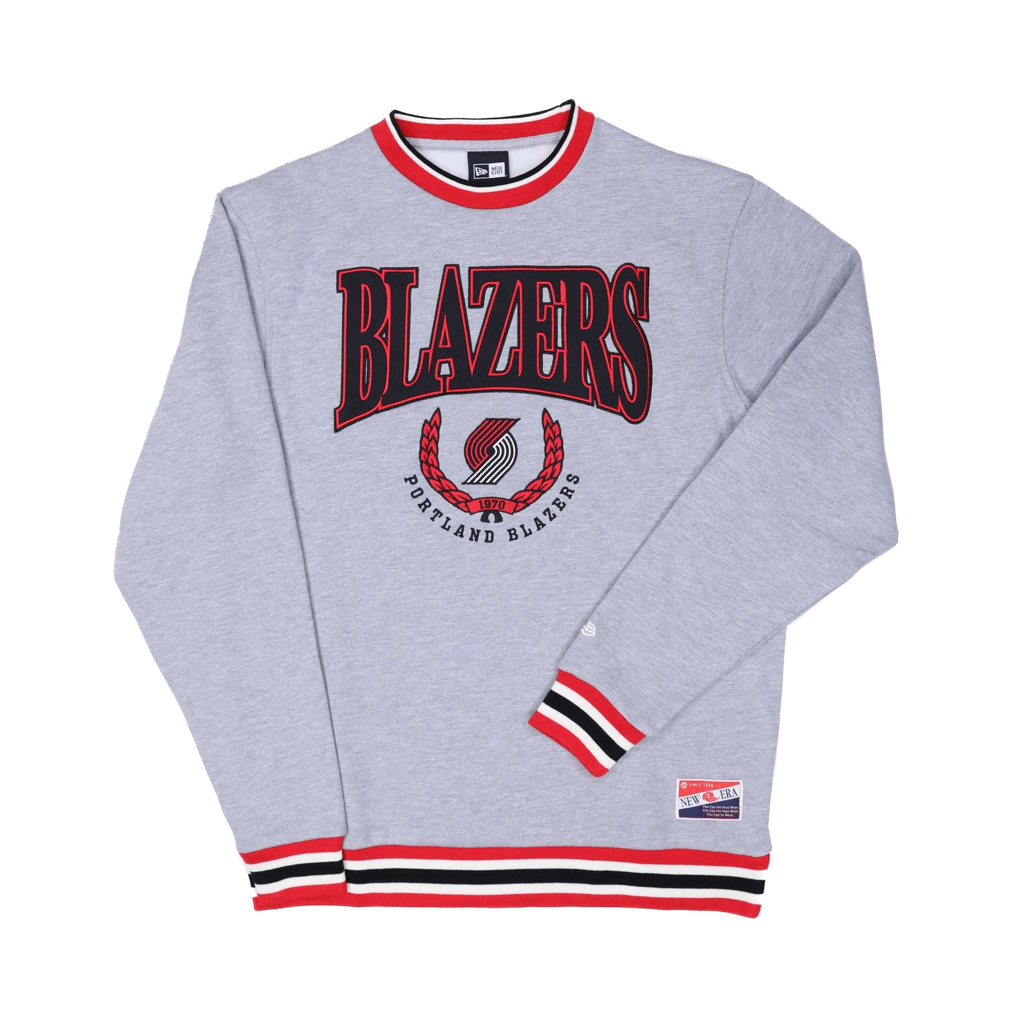Portland Trail Blazers New Era Crest Crewneck