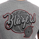 Portland Trail Blazers New Era Cursive Back T-Shirt