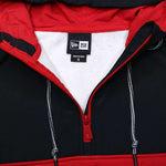 Portland Trail Blazers New Era Logo Quarterzip Hoodie - S - 