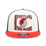 Portland Trail Blazers New Era Retro Sport Snapback - Rip City Clothing