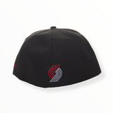 Portland Trail Blazers New Era Splatter Fitted Hat