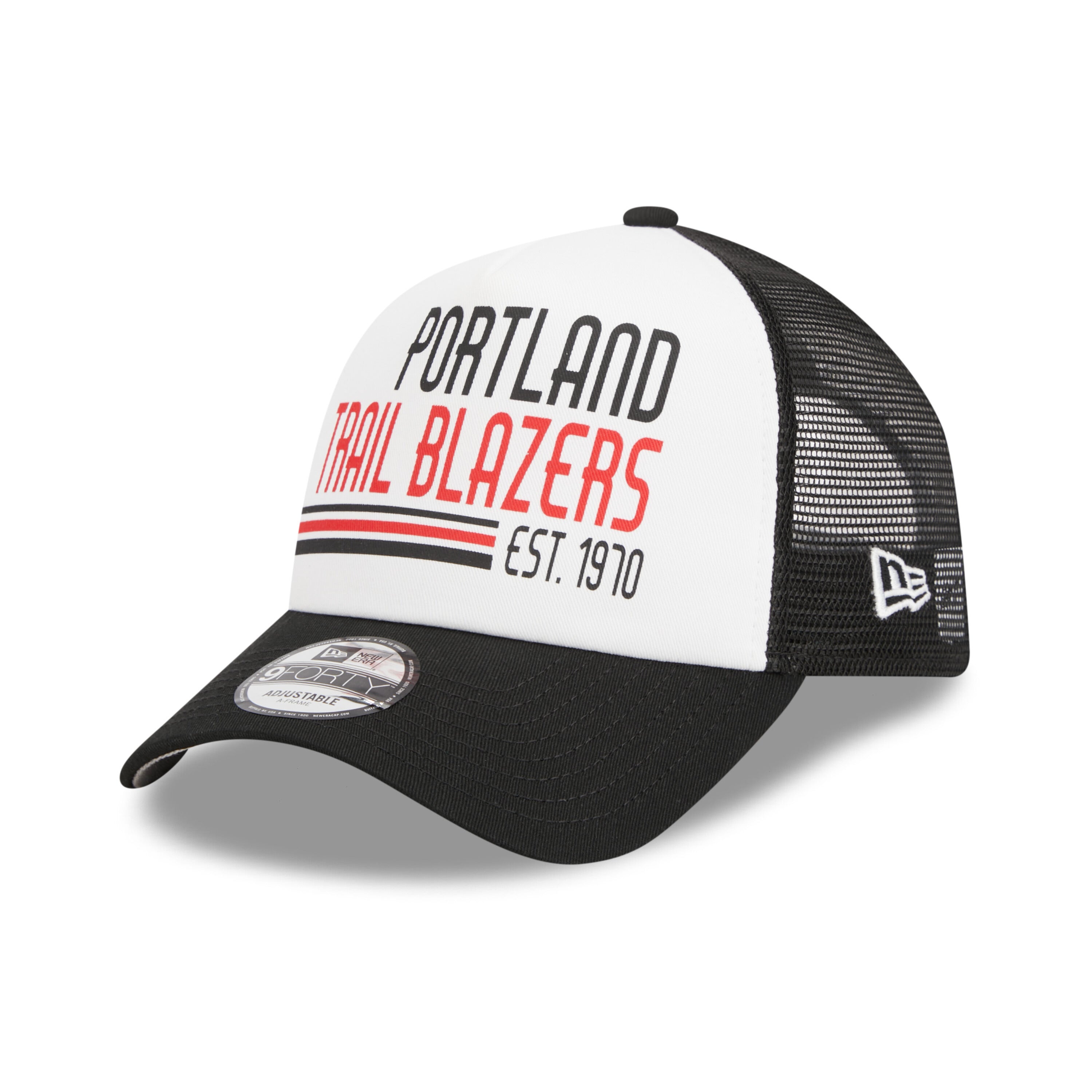 Portland Trail Blazers New Era Stacked Cap - OSFA - 