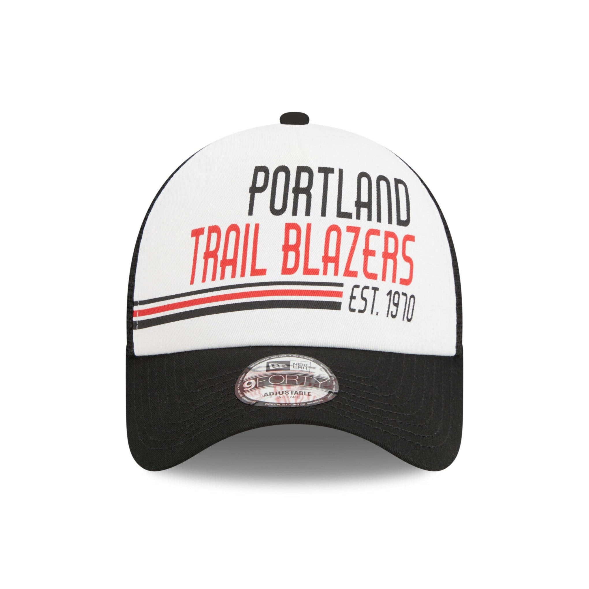 Portland Trail Blazers New Era Stacked Cap - OSFA - 