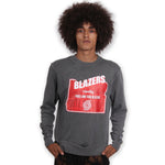 Portland Trail Blazers New Era State Gray Crew - XS - 