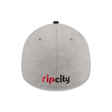 Portland Trail Blazers New Era Stripe Flex Fit Cap - Rip City Clothing