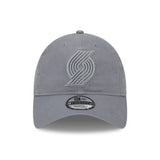 Portland Trail Blazers New Era Tonal Color Pop Gray Dad Cap - OSFM - 