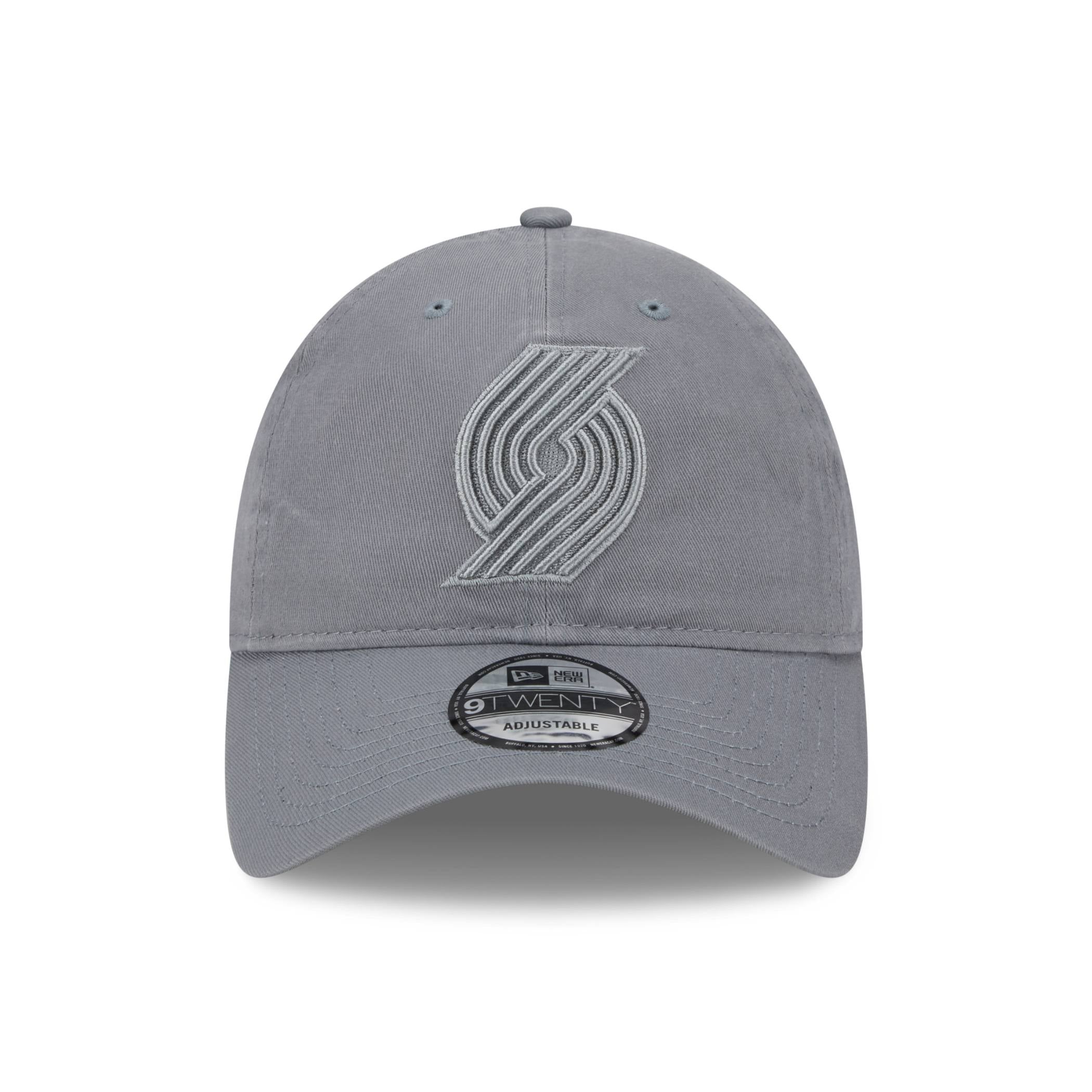 Portland Trail Blazers New Era Tonal Color Pop Gray Dad Cap - OSFM - 