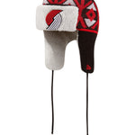 Portland Trail Blazers New Era Trapper Knit Hat - OSFM - 