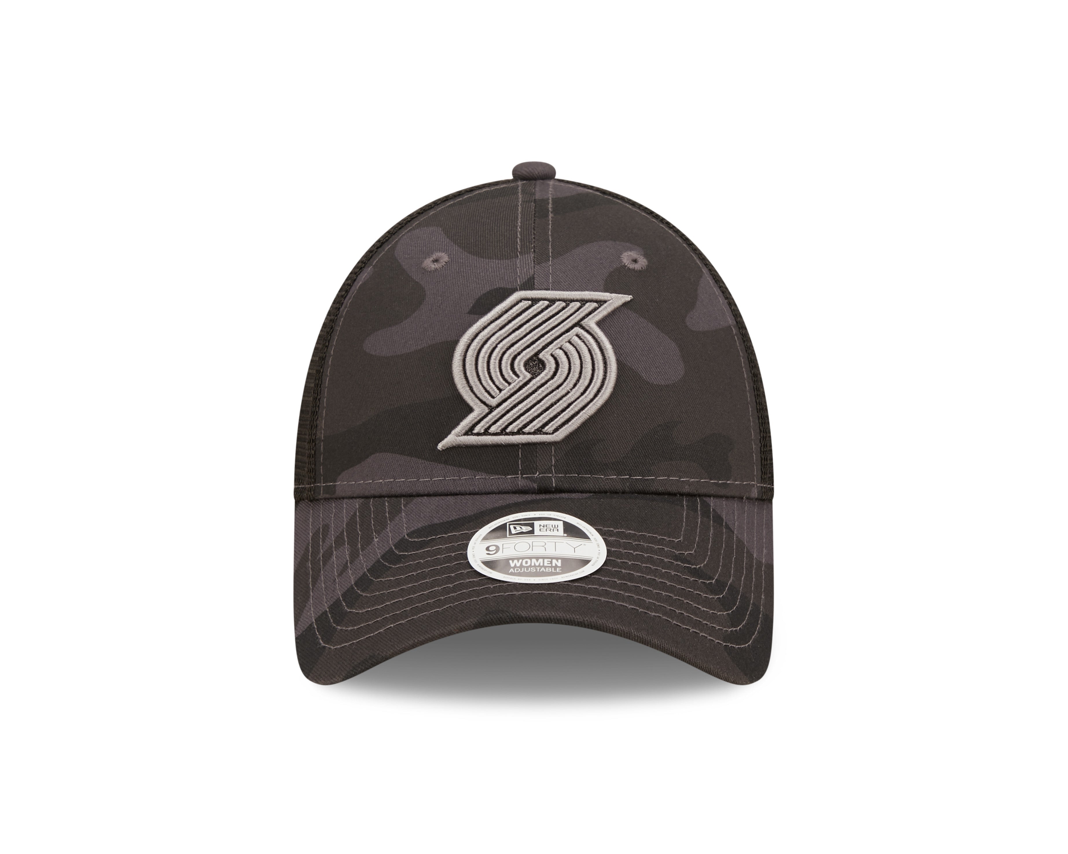 Portland Trail Blazers New Era Women's Camo Glam Cap - OSFM - 