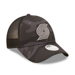 Portland Trail Blazers New Era Women's Camo Glam Cap - OSFM - 