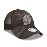 Portland Trail Blazers New Era Women's Camo Glam Cap - OSFM - 