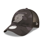 Portland Trail Blazers New Era Women's Camo Glam Cap - OSFM - 