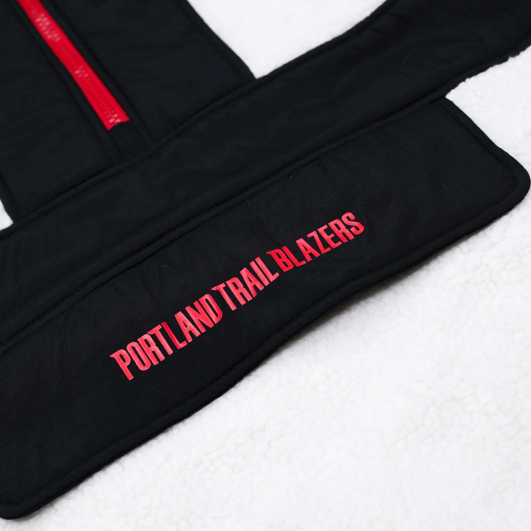 Portland Trail Blazers New Era Women's Quarterzip Hoodie - Rip City Clothing