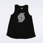 Portland Trail Blazers New Era Women's Tie Dye Pinwheel Sleeveless Tunic - XS - 