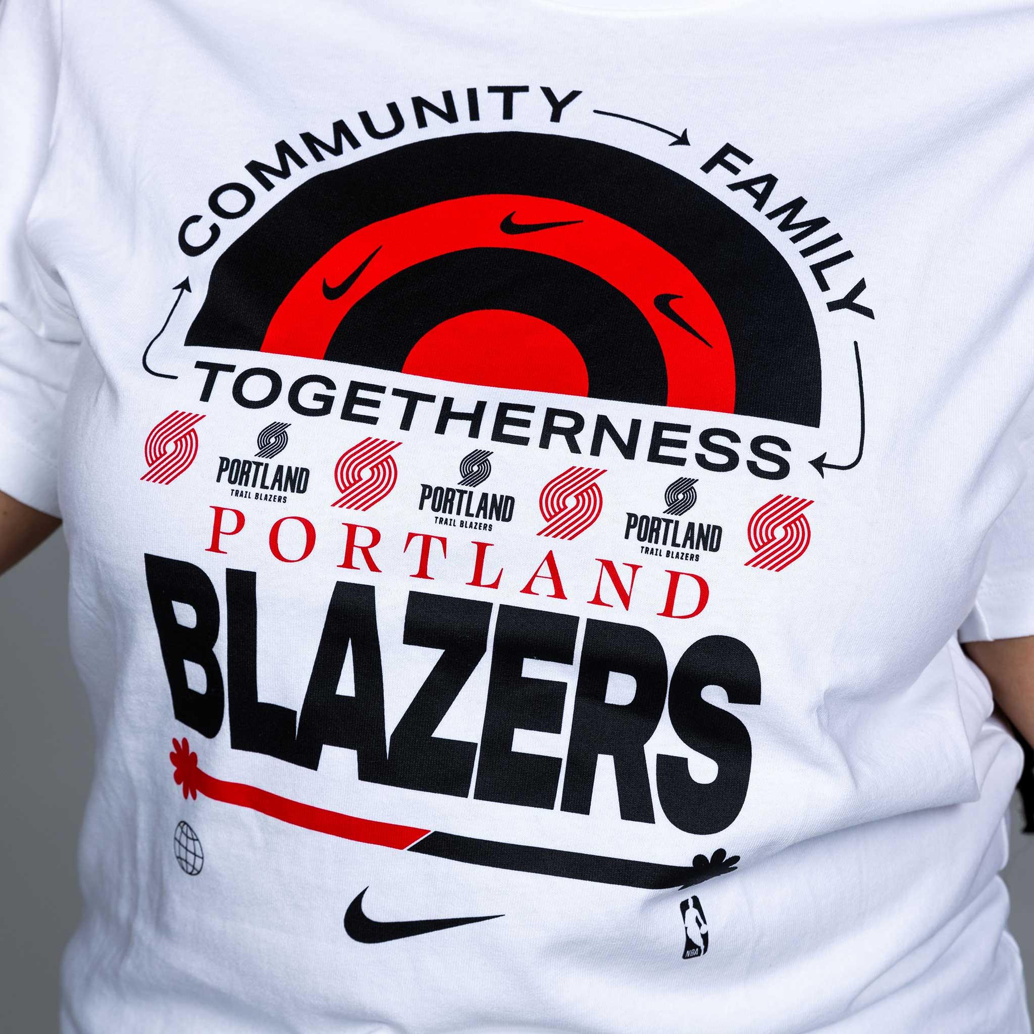 Portland Trail Blazers Nike Community T-shirt - Rip City Clothing