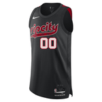 Portland Trail Blazers Nike Custom City Edition Retro Plaid Swingman Jersey - Rip City Clothing