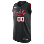 Portland Trail Blazers Nike Henderson City Edition Retro Plaid Swingman Jersey - S - 