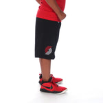 Portland Trail Blazers Nike Icon Youth Black Short - Rip City Clothing