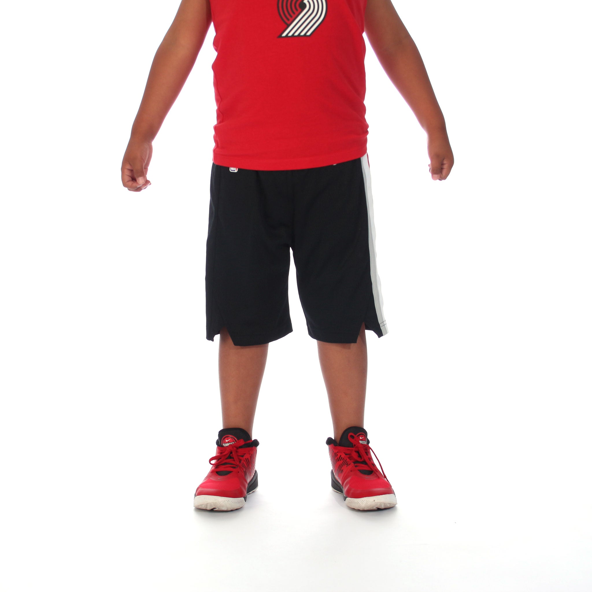 Portland Trail Blazers Nike Icon Youth Black Short - Youth S - 