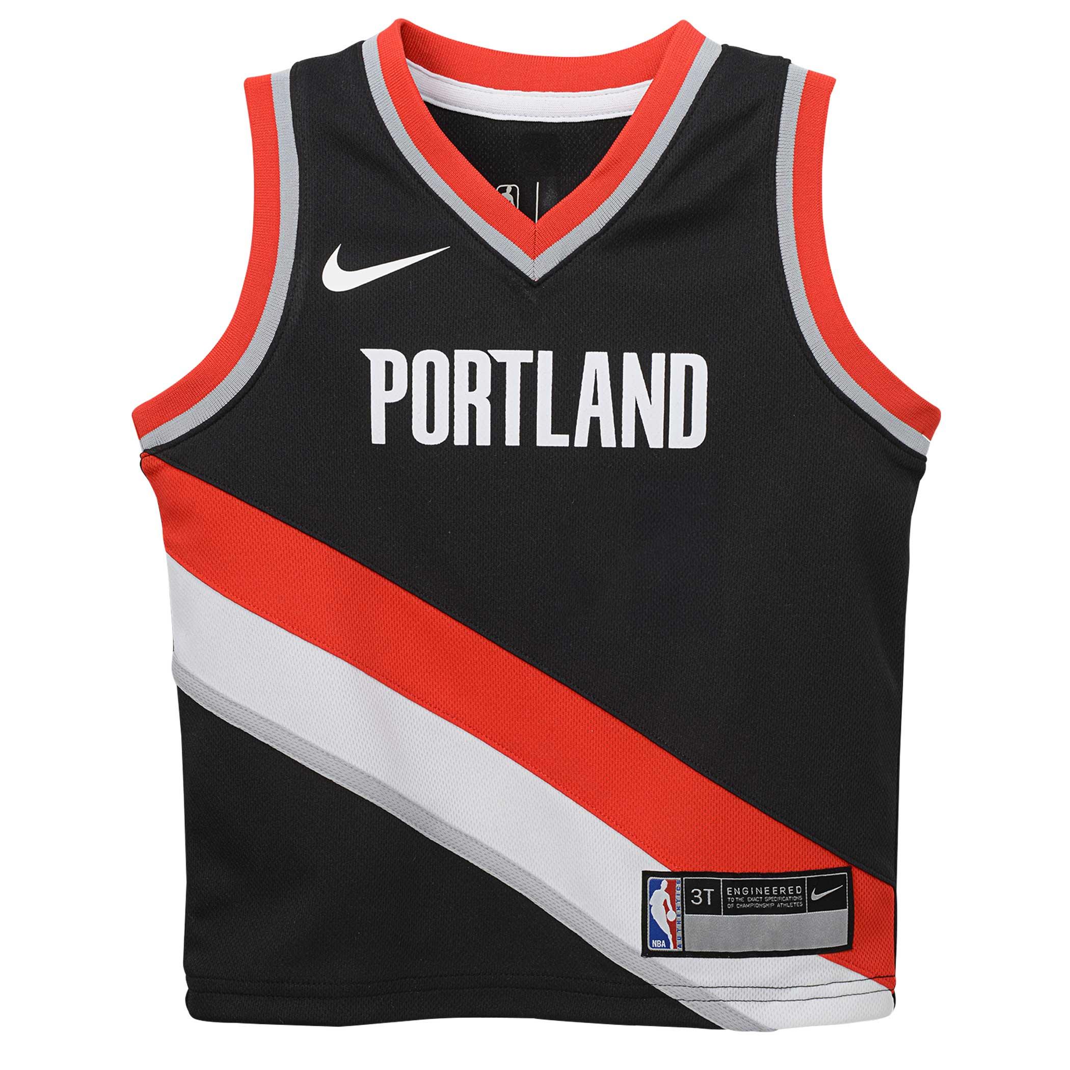 Trail Blazers Nike Kids Icon Jersey - Rip City Clothing