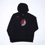 Portland Trail Blazers Nike Logo Club Black Hoodie