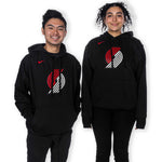 Portland Trail Blazers Nike Pinwheel Logo Hoodie - Rip City Clothing